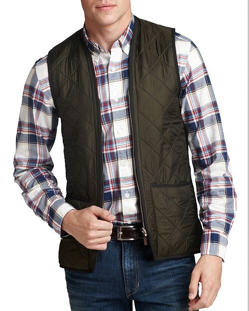 

Жилет Polarquilt на молнии с подкладкой Barbour, цвет Green