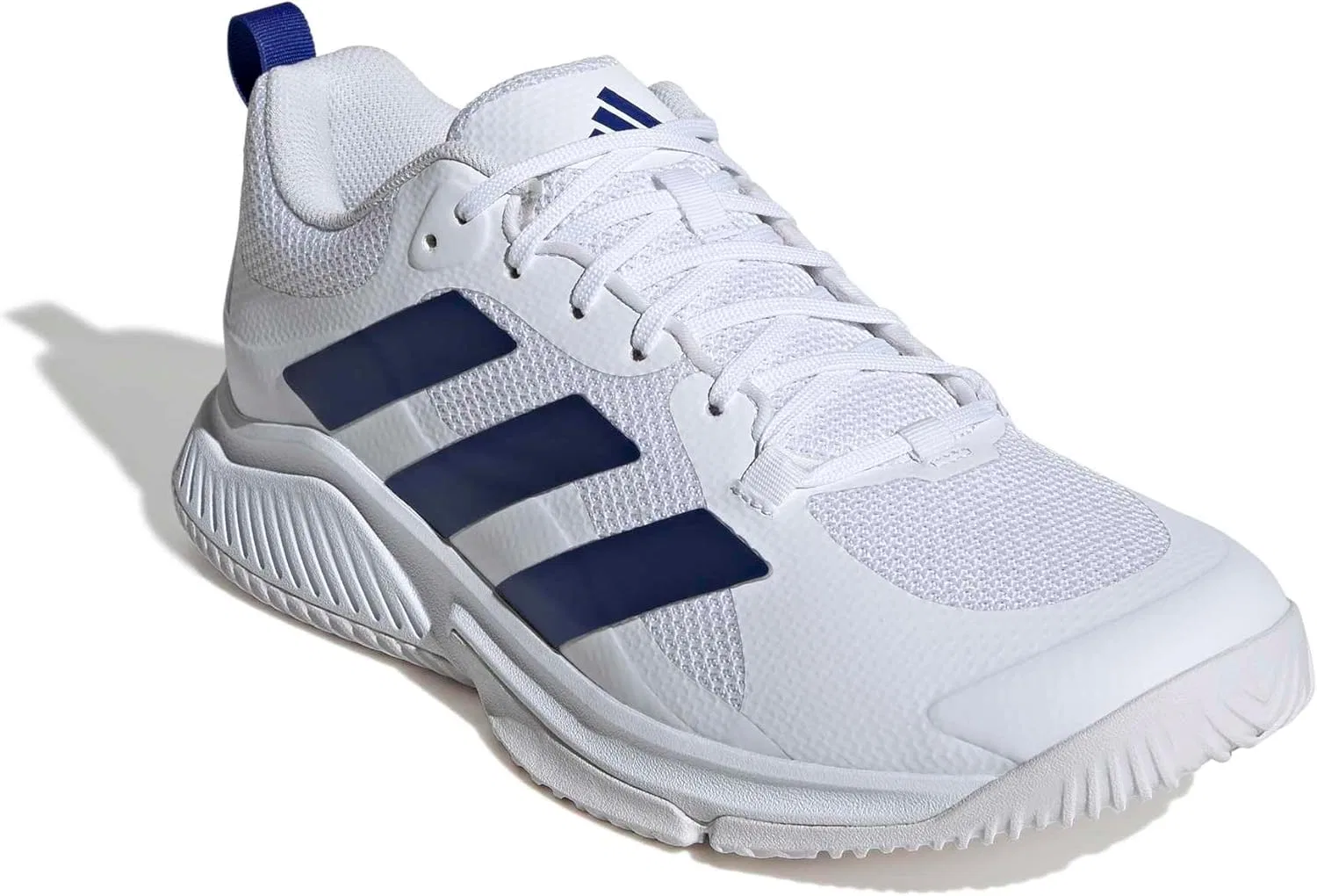 Мужские кроссовки Adidas Court Team Bounce 2.0, Ftwr White Team Royal Blue Ftwr White — фото 3