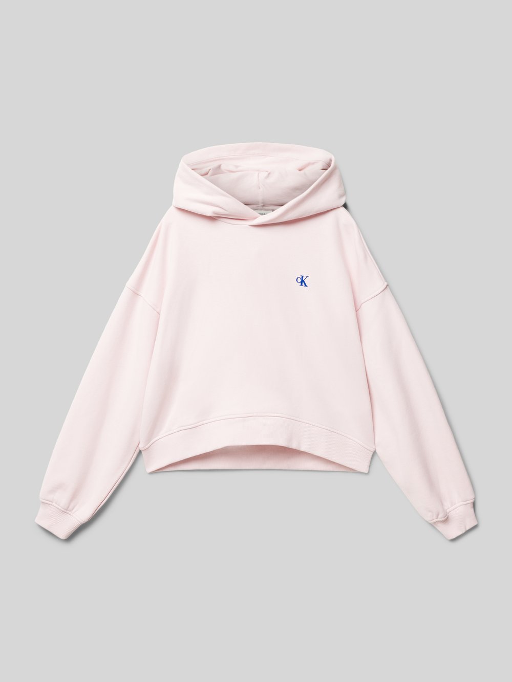 

Толстовка с капюшоном и логотипом Calvin Klein Jeans, розовый