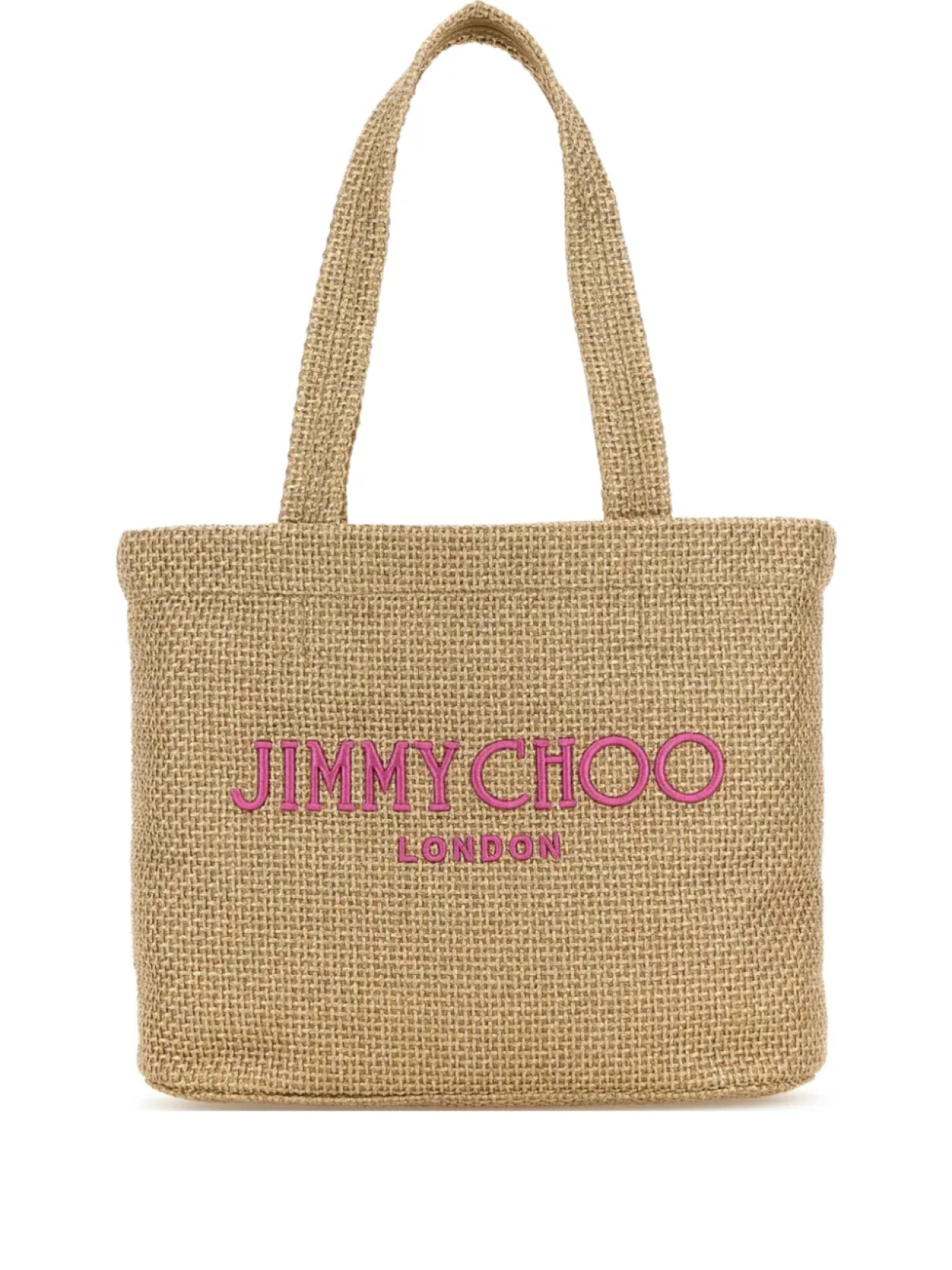 

Сумка через плечо с вышитым логотипом Jimmy Choo, нейтральный