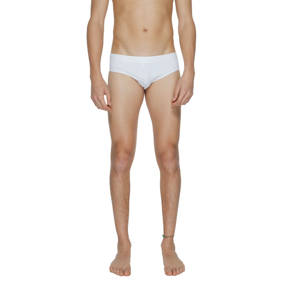 

Белый полиамидный купальник Calvin Klein