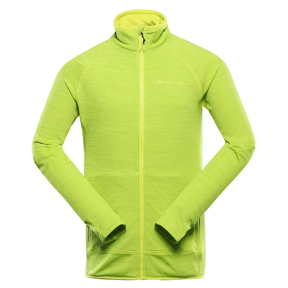 

Флис Alpine Pro Onnec full zip, желтый