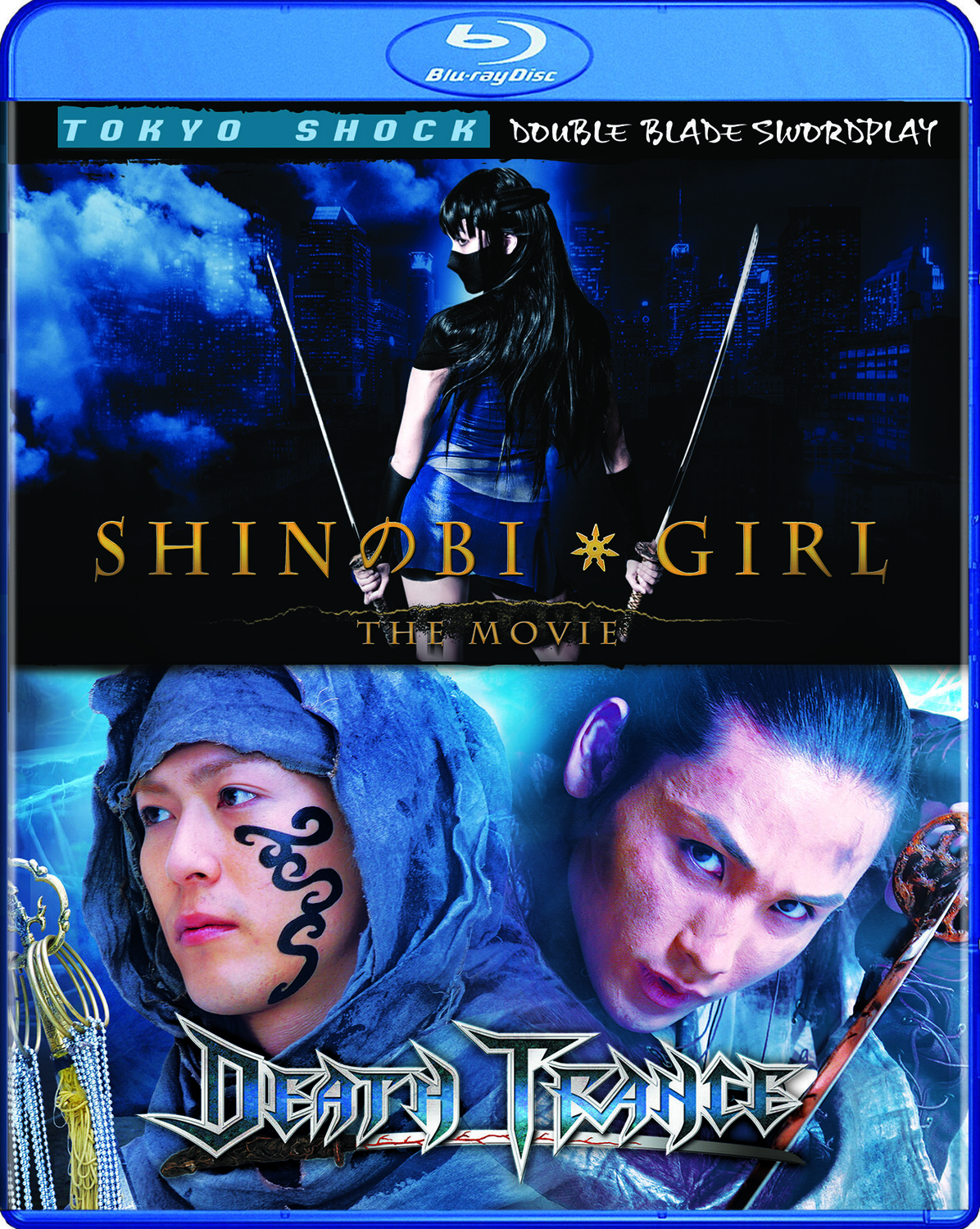 

Blu-Ray диск TokyoShock Double Blade Swordplay Shinobi Girl Movie Blu-ray