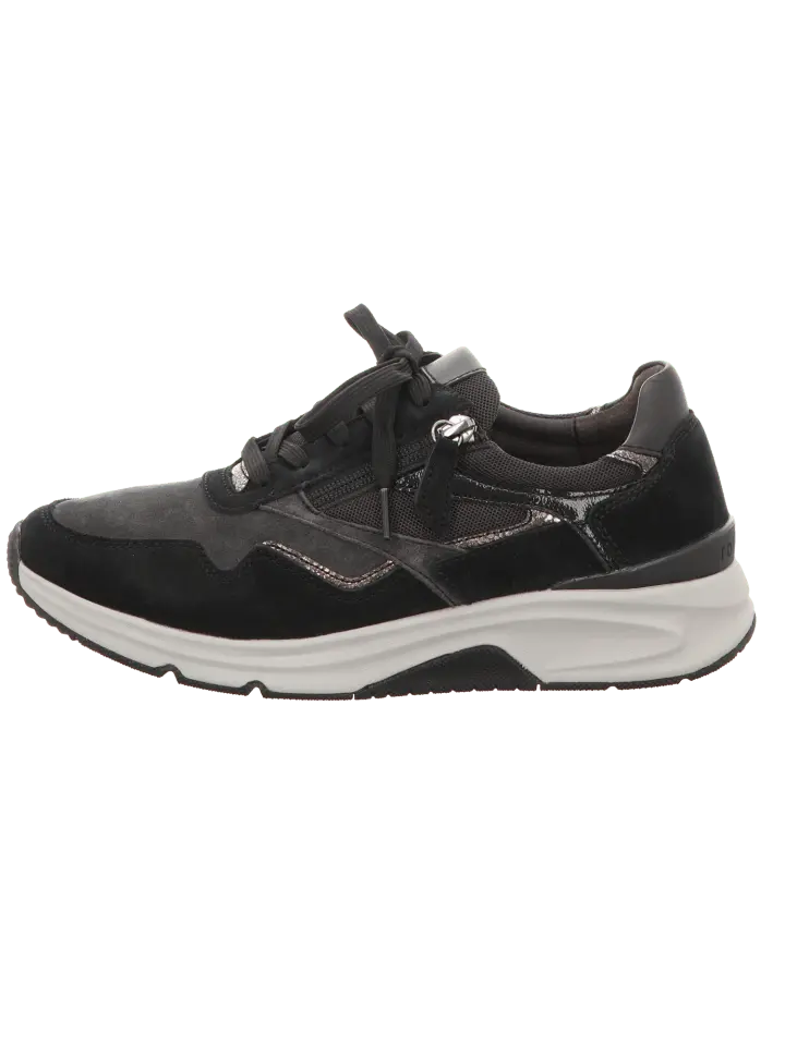 Низкие кроссовки rollingsoft Bequem Schnür Sportl Lose Einlagen, цвет dk-grey/schw/bronc — фото 2