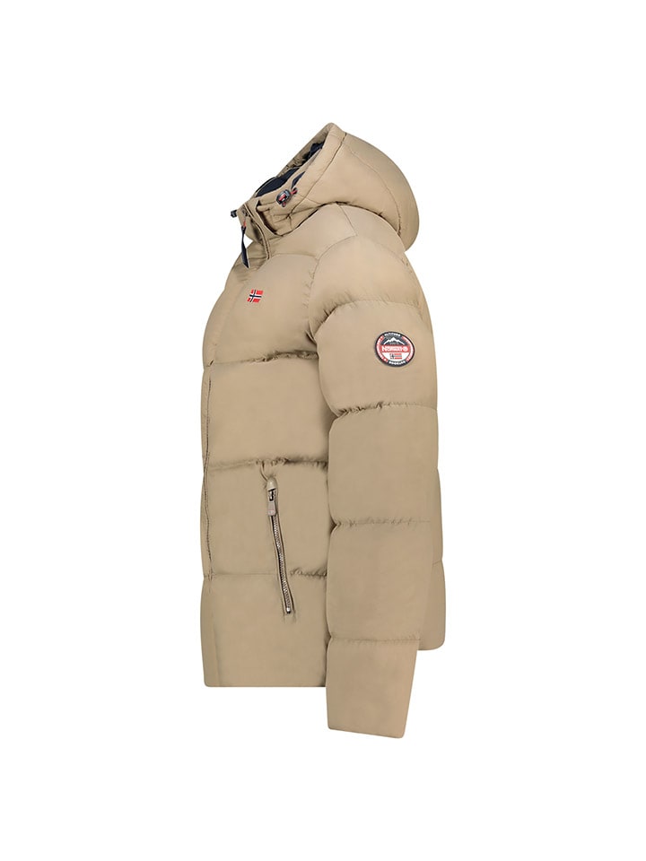 Geographical Norway Стеганая куртка "Ancelo" бежевого цвета — фото 3