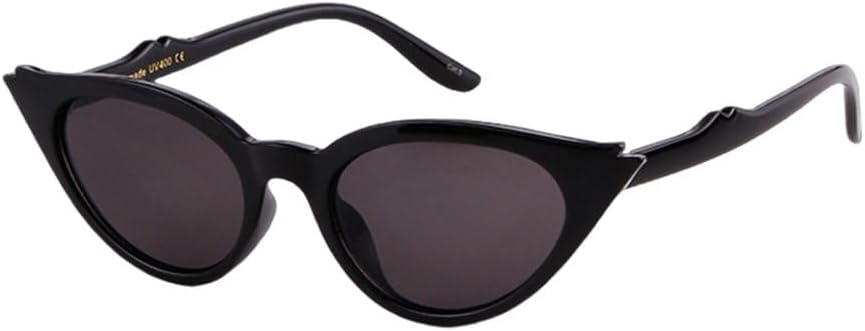 

Сексуальные маленькие солнцезащитные очки «кошачий глаз» с леопардовым принтом для женщин, винтажные, черно-белые, модные солнцезащитные очки «кошачий глаз» для женщин TYUVIVO, C4