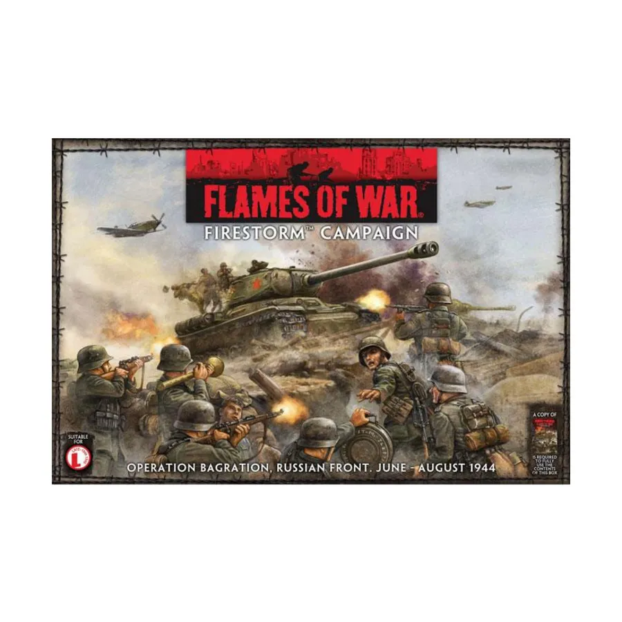 

Кампания «Огненный шторм» — операция «Багратион», июнь-август 1944 г., Flames of War - WWII - Core Rules & Assorted