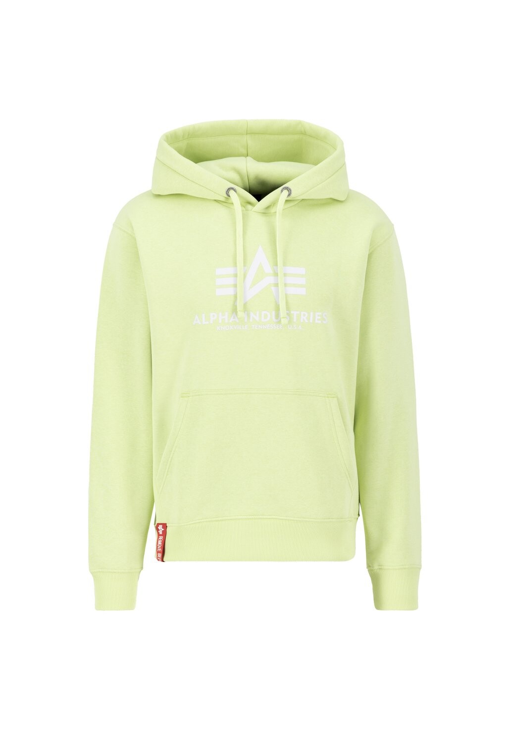

Толстовка с капюшоном Alpha Industries, светло-зеленый