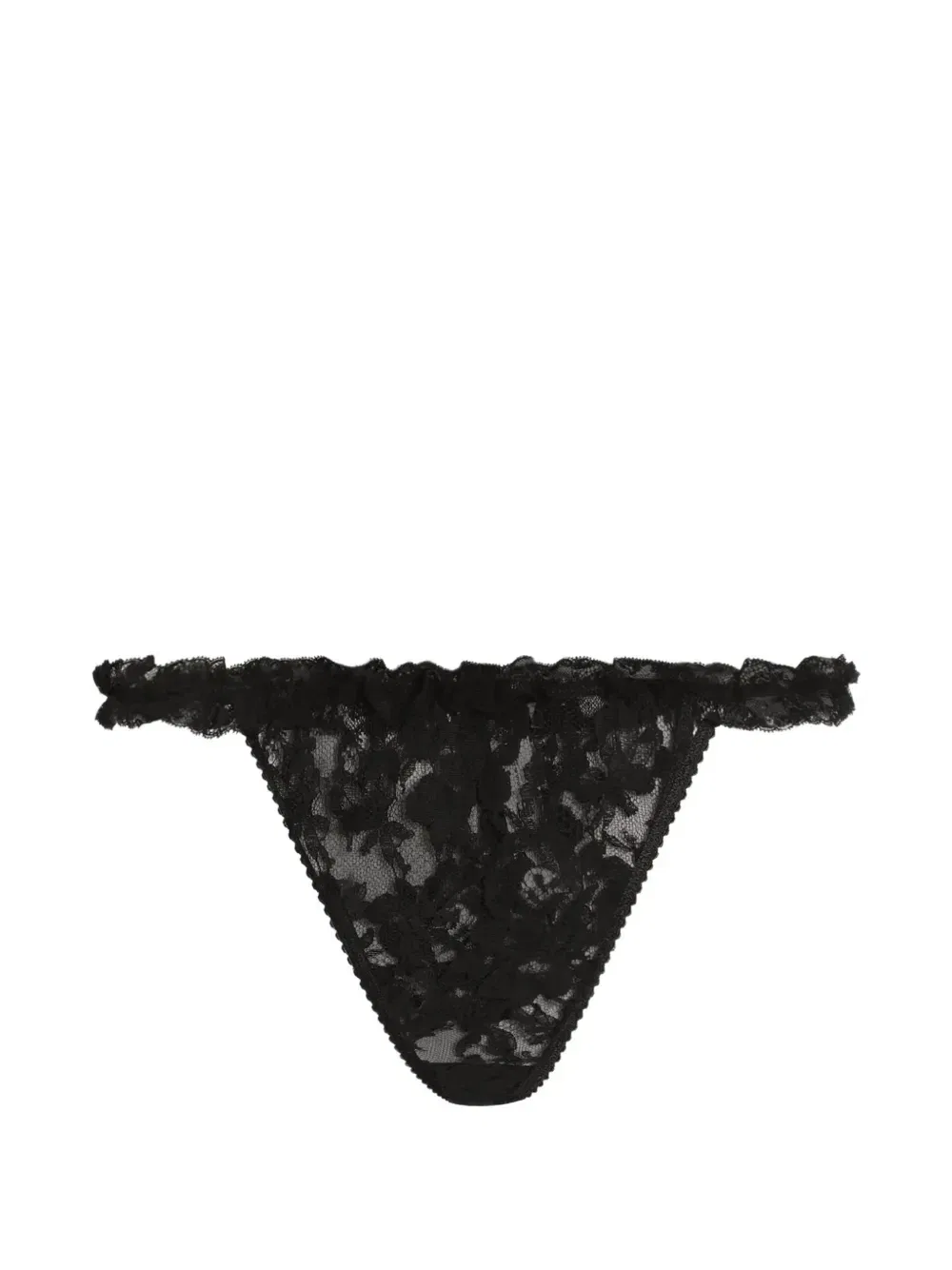 Кружевные трусы DOLCE & GABBANA, черный