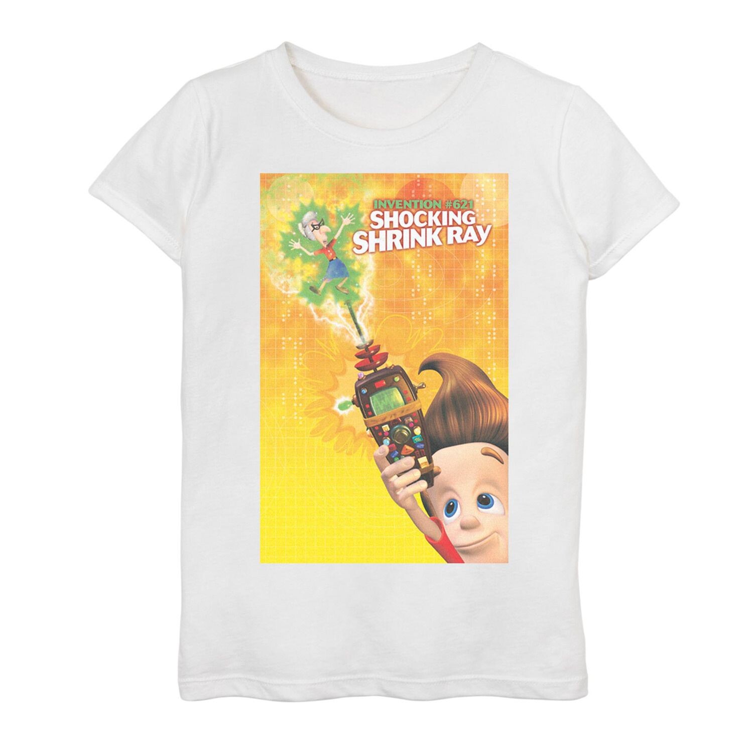 

Футболка Jimmy Neutron Shrink Ray для девочек 7–16 лет Licensed Character