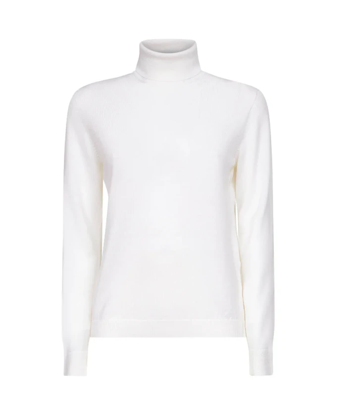 

Пуловер с высоким воротником Paolo Fiorillo Capri, белый