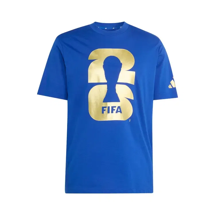 Футболка Adidas FIFA World Cup 26 Official Emblem, синий