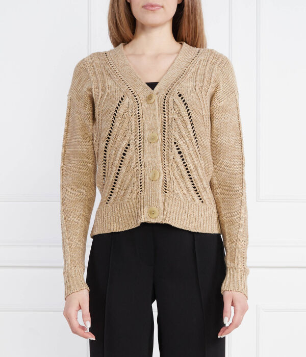 

Кардиган Regular fit Lauren Ralph Lauren, коричневый