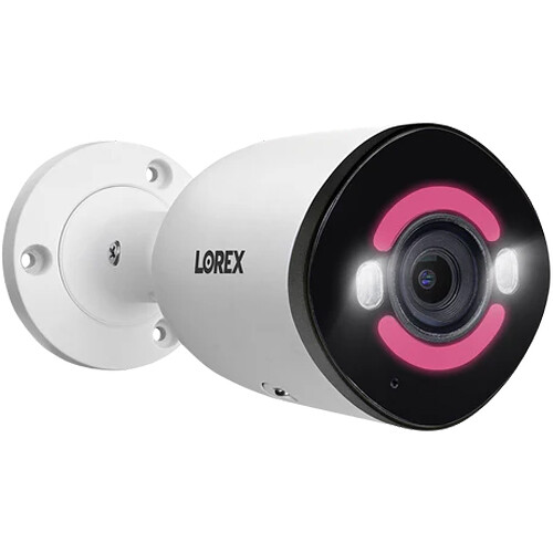 

Lorex H30 E910AB 12-мегапиксельная 4K UHD интеллектуальная уличная сетевая цилиндрическая камера с функцией ночного видения