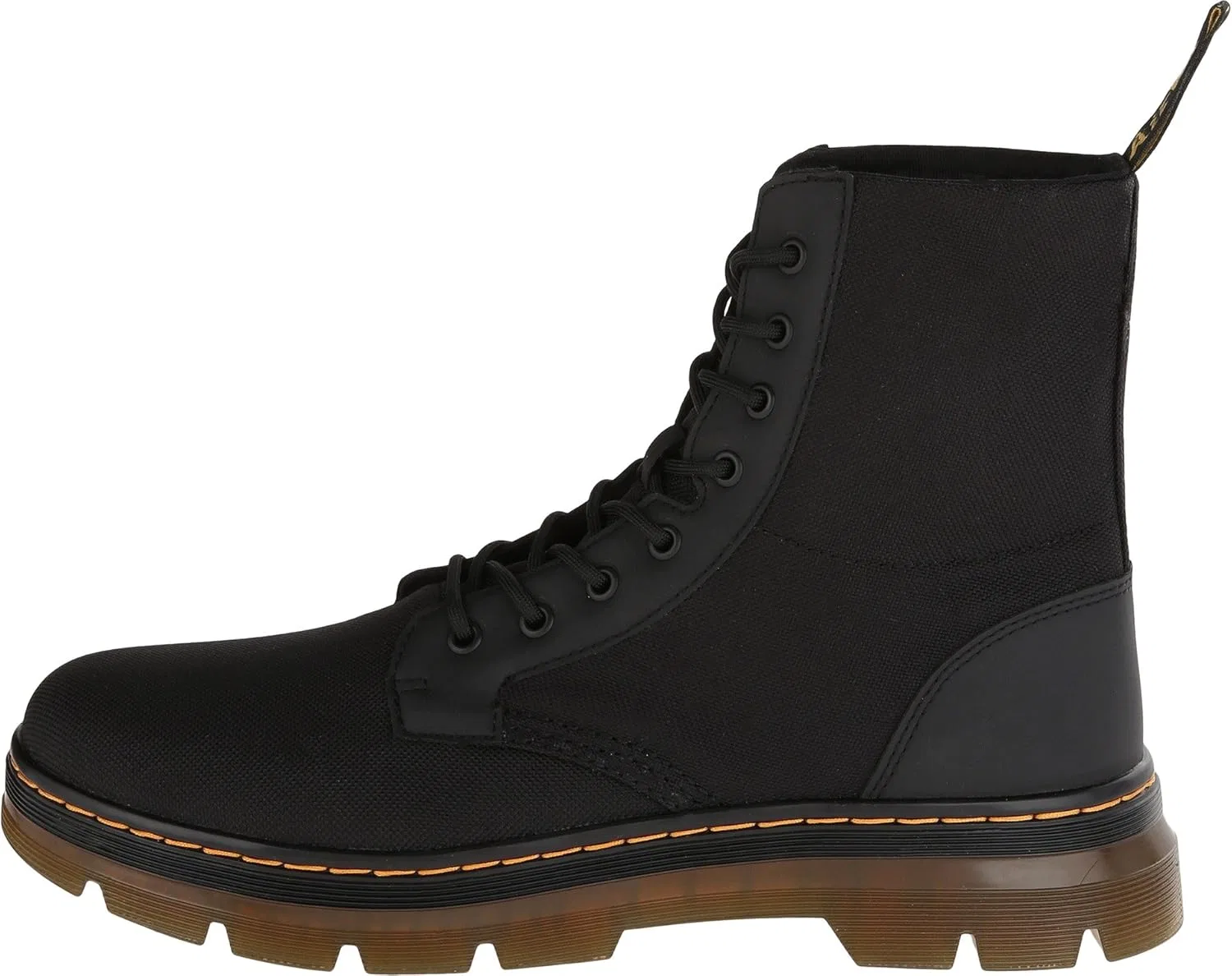 Ботинки и ботильоны Dr. Martens COMBS из ткани Cordura и резины, унисекс, для взрослых, Black — фото 2