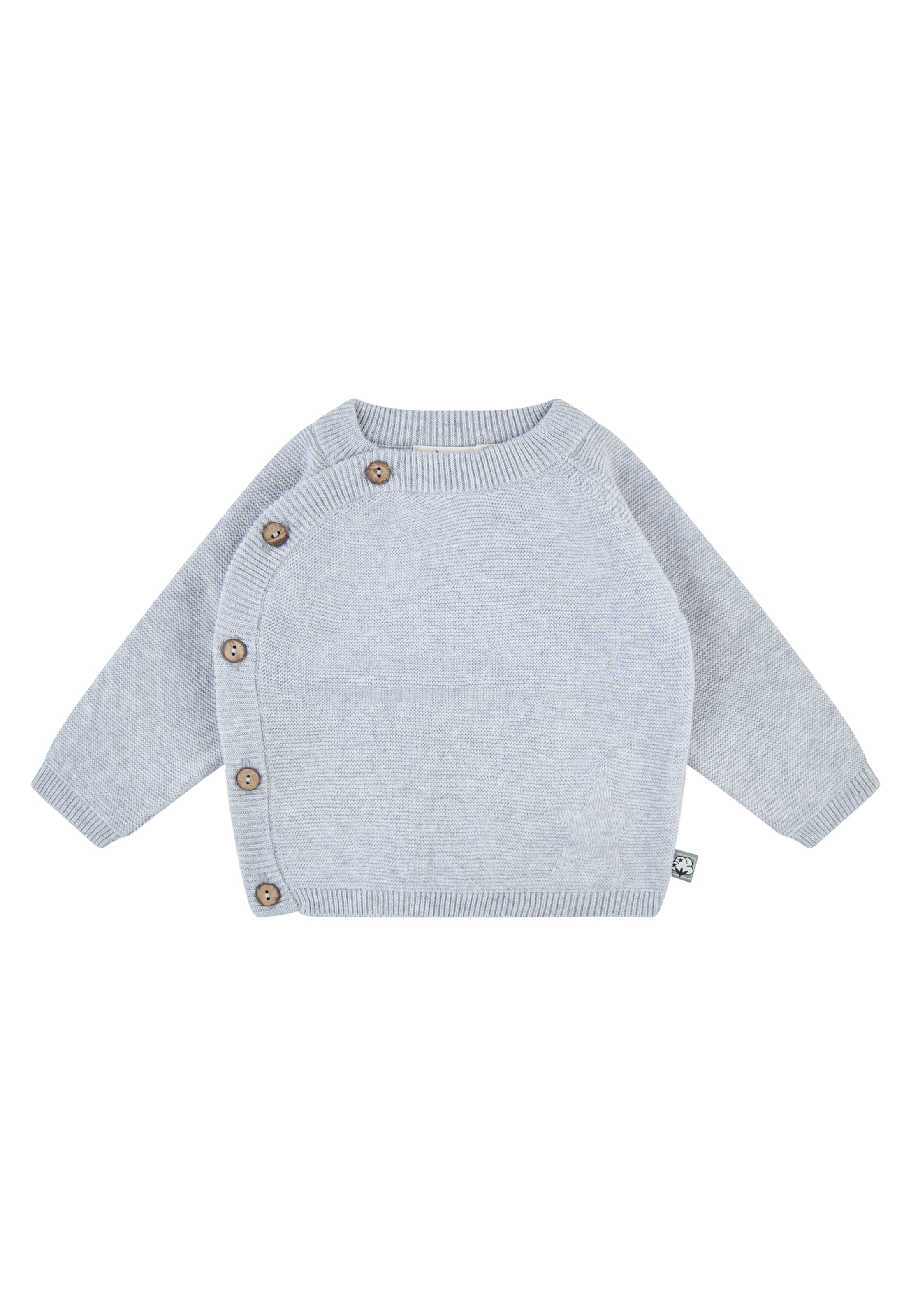 

STERNTALER Вязаный кардиган светло-серого цвета