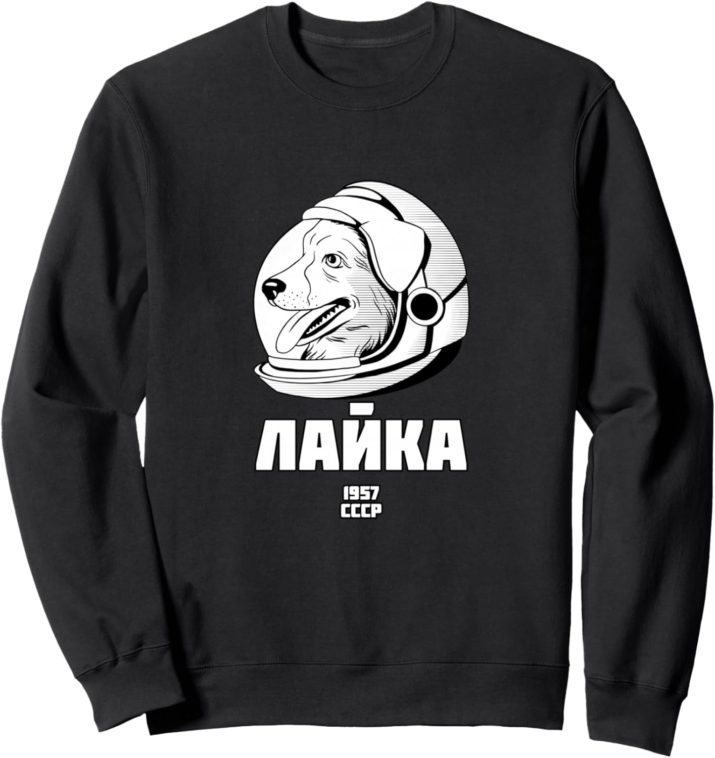 

Толстовка Leica с изображением русской собаки, участвовавшей в космической миссии «Спутник» в 1957 году, черная Cosmonaut Soviet Union Ussr Space, Черный, Толстовка Leica с изображением русской собаки, участвовавшей в космической миссии «Спутник» в 1957 г