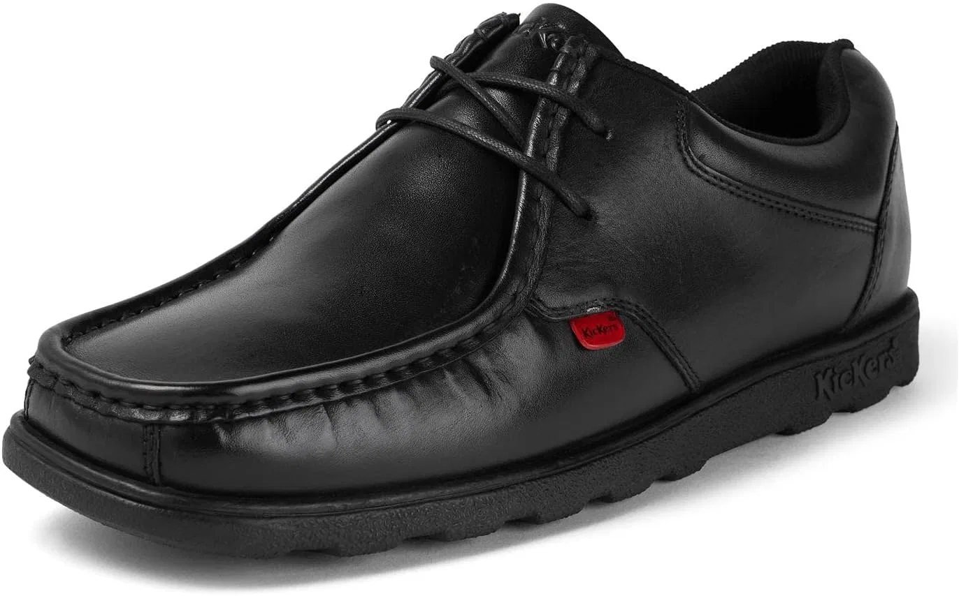 Мужские кружевные туфли Kickers Fragma15 Lthr Am Derby, Black — фото 4