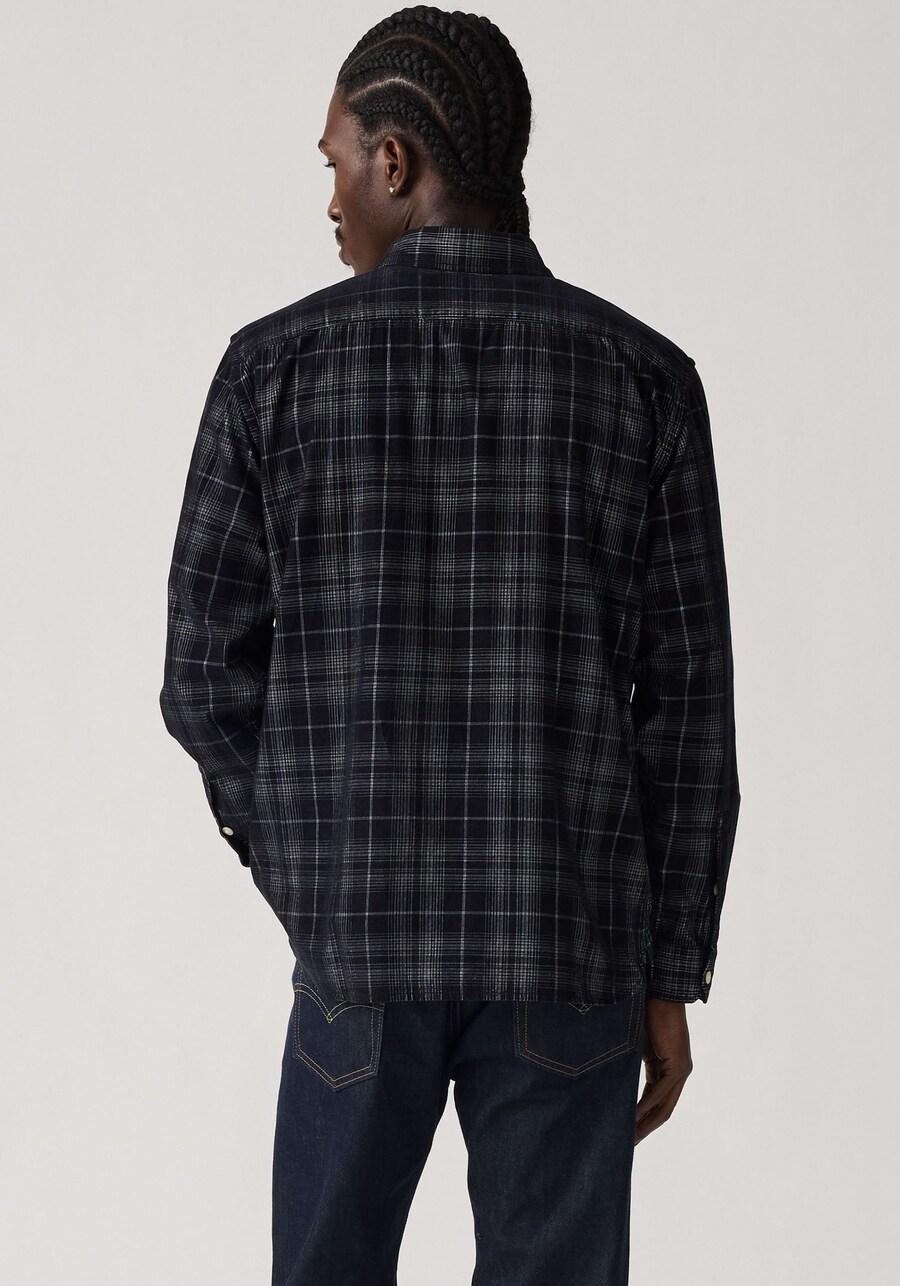 Рубашка на пуговицах Comfort fit LEVI'S , серый — фото 4