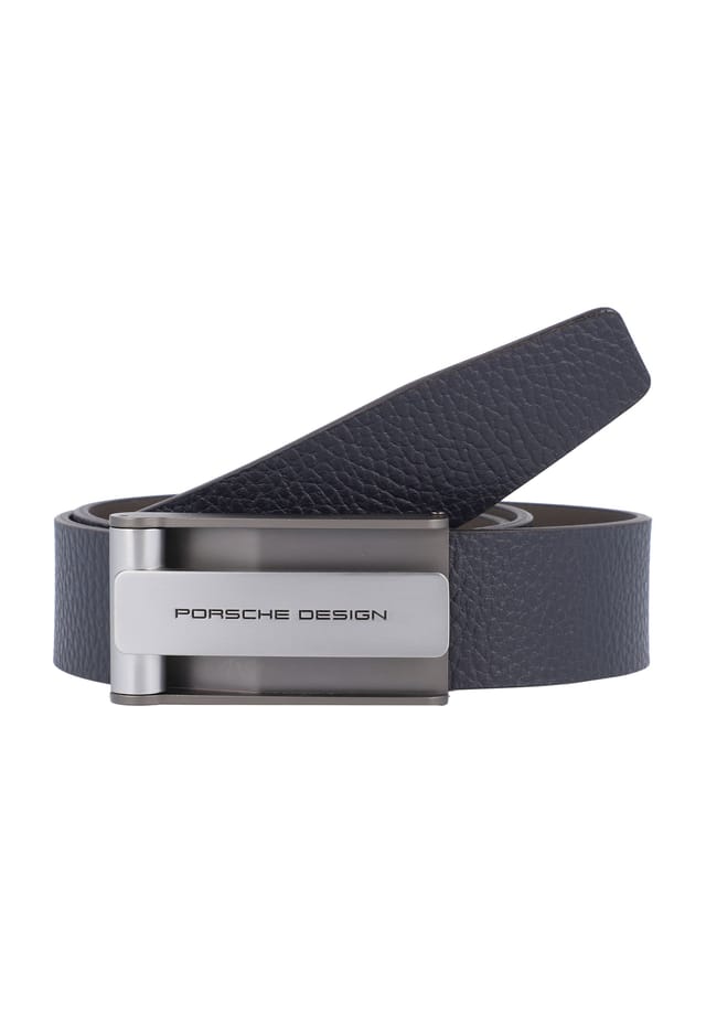 

Ремень с крючком кожаный Porsche Design, синий