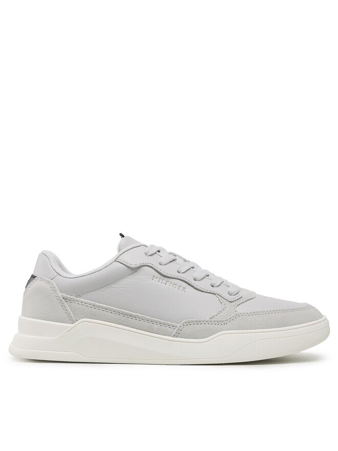 

Кроссовки Elevated Cupsole Leather Mix Tommy Hilfiger, серый