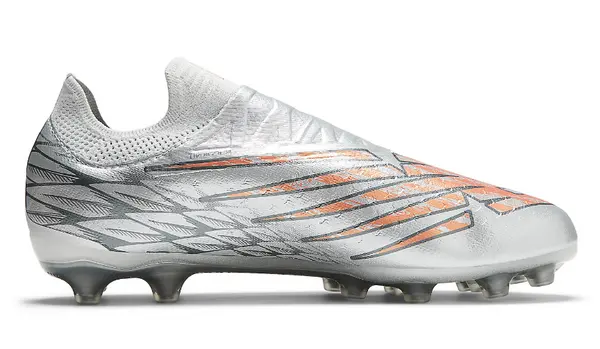 Кроссовки furon v7 pro ag New Balance, серебряный — фото 2