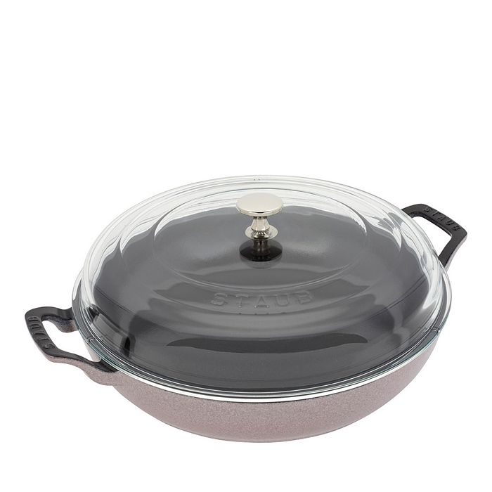 

Braiser Staub на 3,5 литра со стеклянной крышкой, фиолетовый