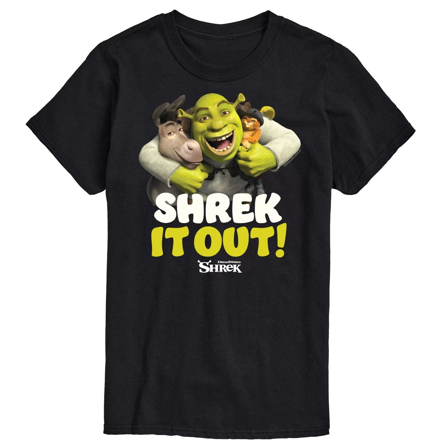 

Футболка Big & Tall Shrek It Out License, черный