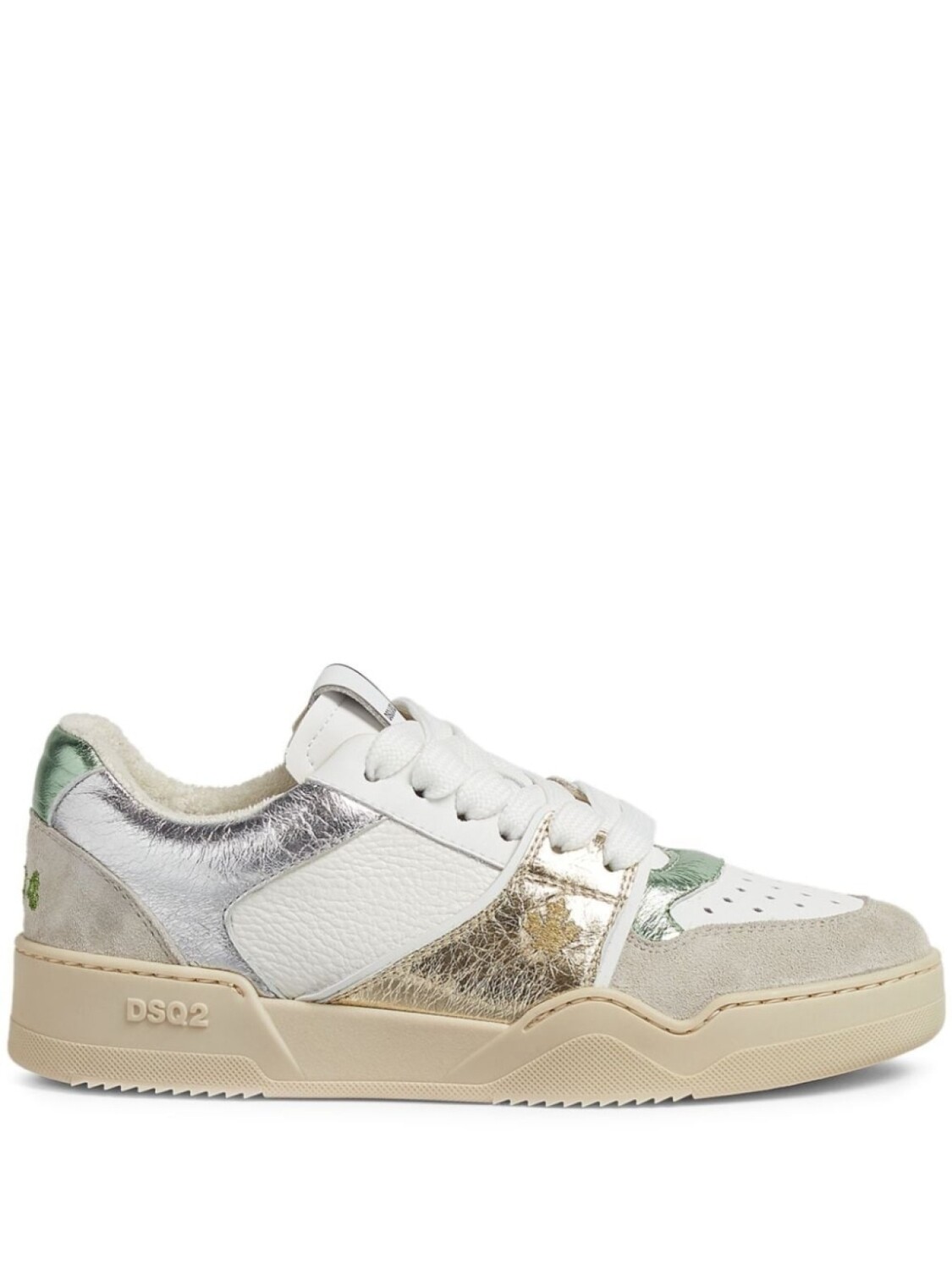 

DSQUARED2 кроссовки Spiker, белый