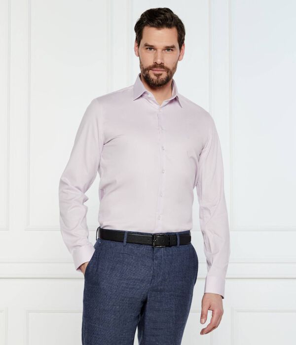 

Рубашка Slim fit Calvin Klein, коричневый
