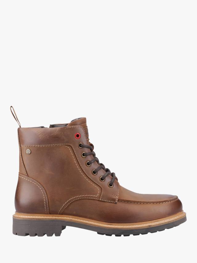 

Водонепроницаемые ботинки Shaws Leather Hunter, Dark Tan