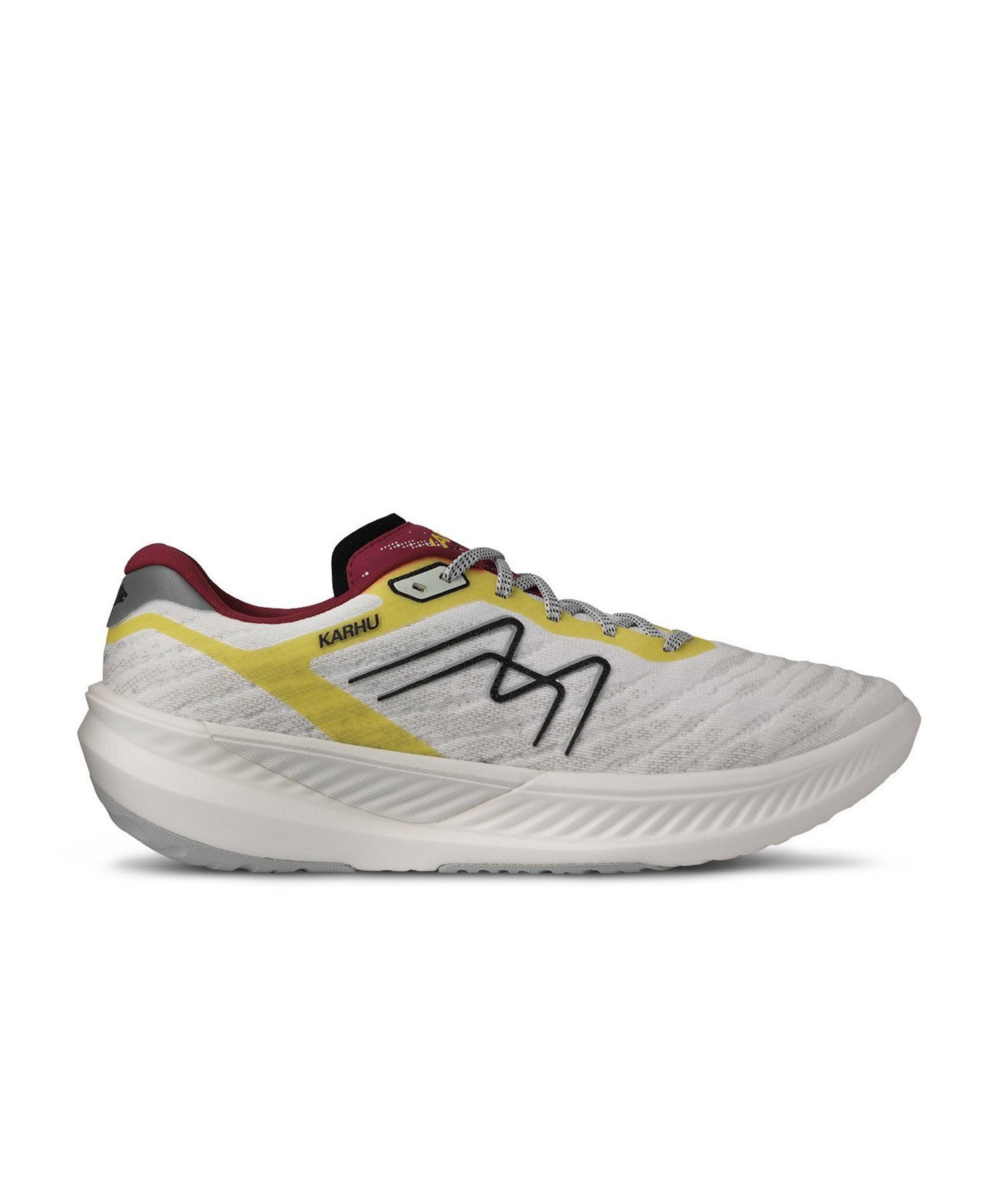 Мужские кроссовки KARHU Fusion 4.0 для бега, Brilliant White/Anemone — фото 2