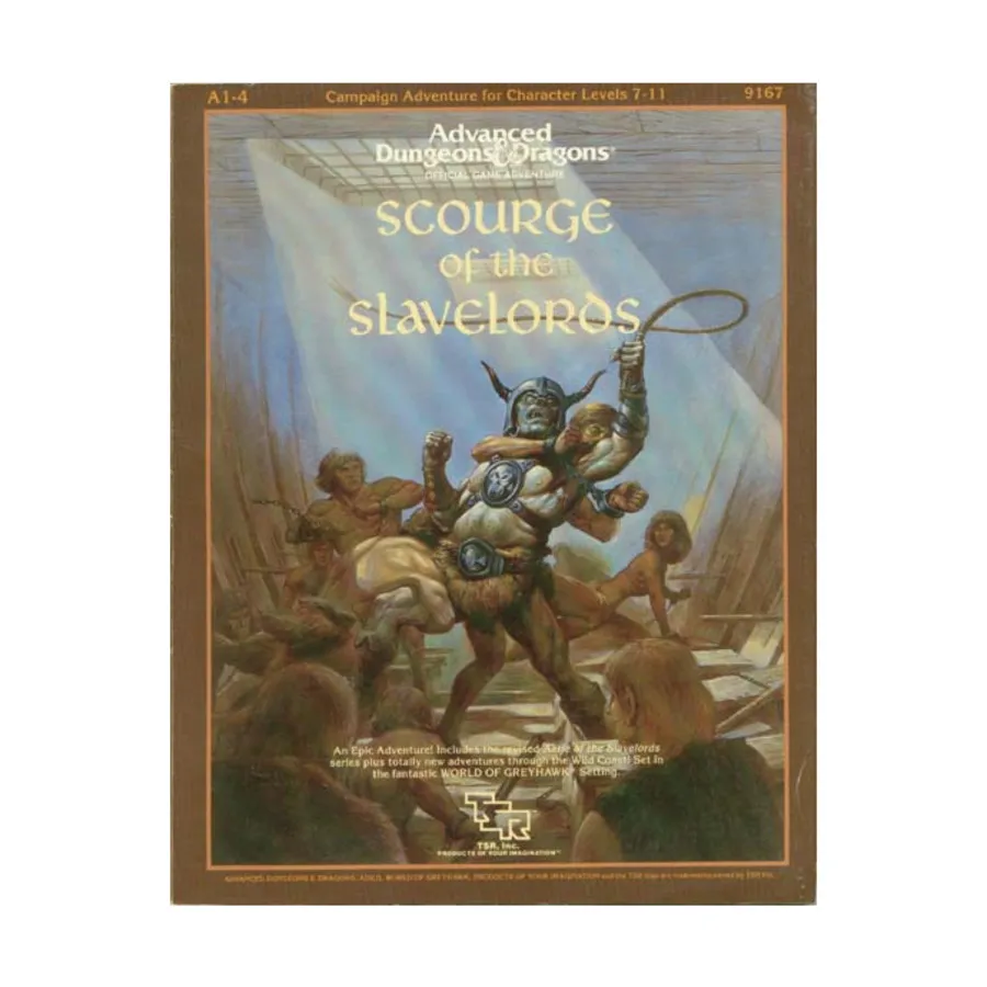 

Модуль Scourge of the Slave Lords, Advanced Dungeons & Dragons (1st Edition) - Modules & Adventures - A Series