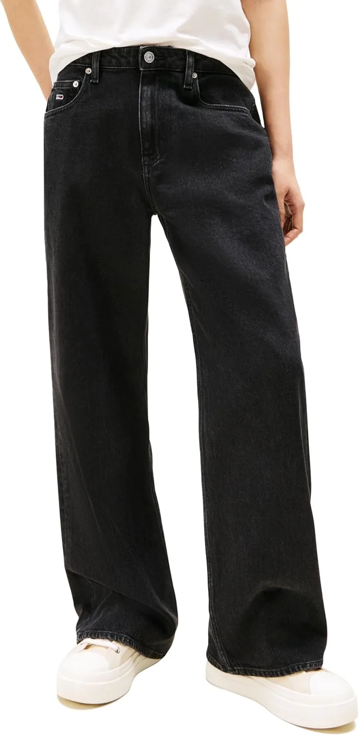 

Tommy Jeans Женские джинсы Mia Mid Rise Relaxed Straight