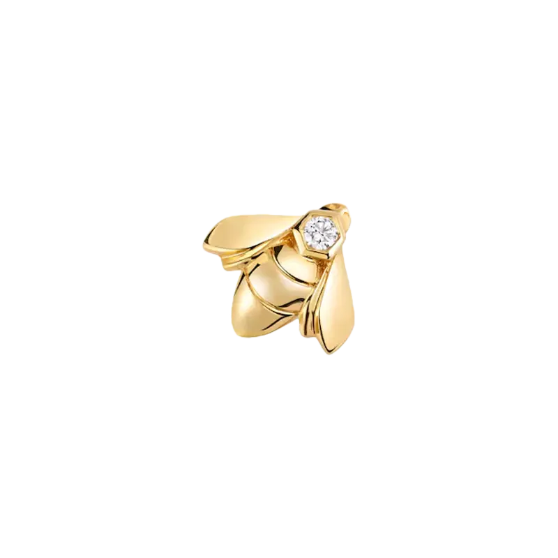 

Chaumet - одиночная серьга mini bee de chaumet из желтого золота и с бриллиантом - 085824 CHAUMET