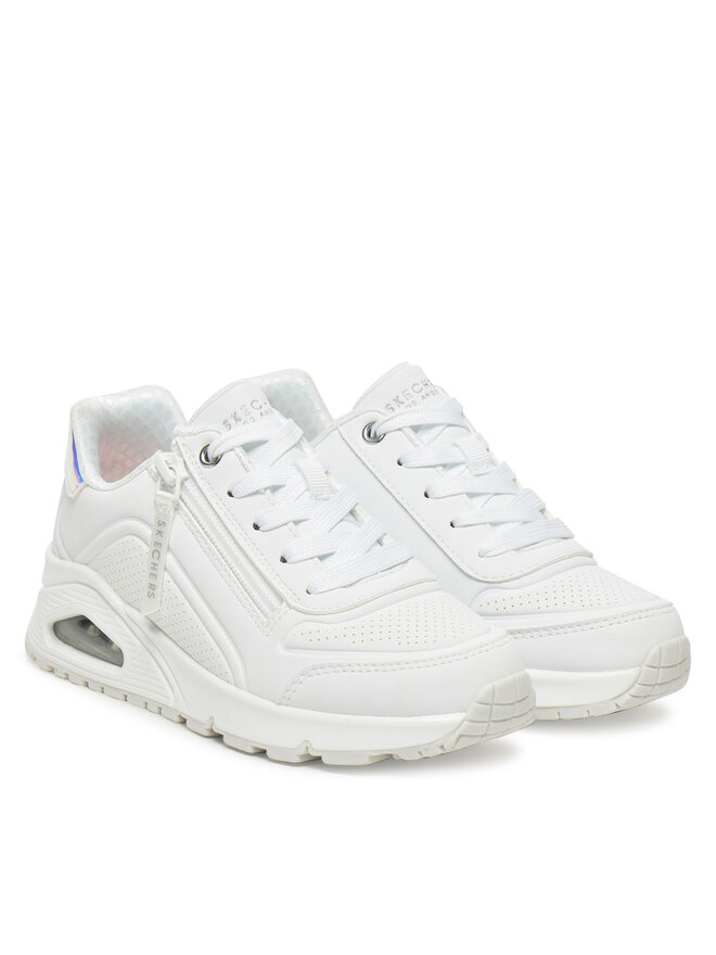 Кроссовки Uno Gen1-Zip And Stride 310554L/WHT Skechers, белый — фото 2