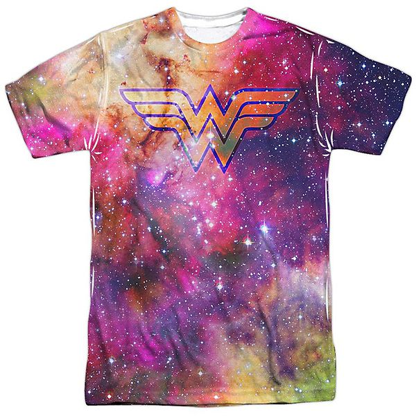 

Футболка adult poly crew с принтом wonder woman galaxy Licensed Character
