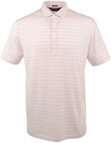 Мужское поло Active Fit, Polo Ralph Lauren, белый/розовый/мульти — фото 3