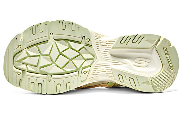 Сандалии d'lites sandal 'white grey green' Skechers, белый — фото 4