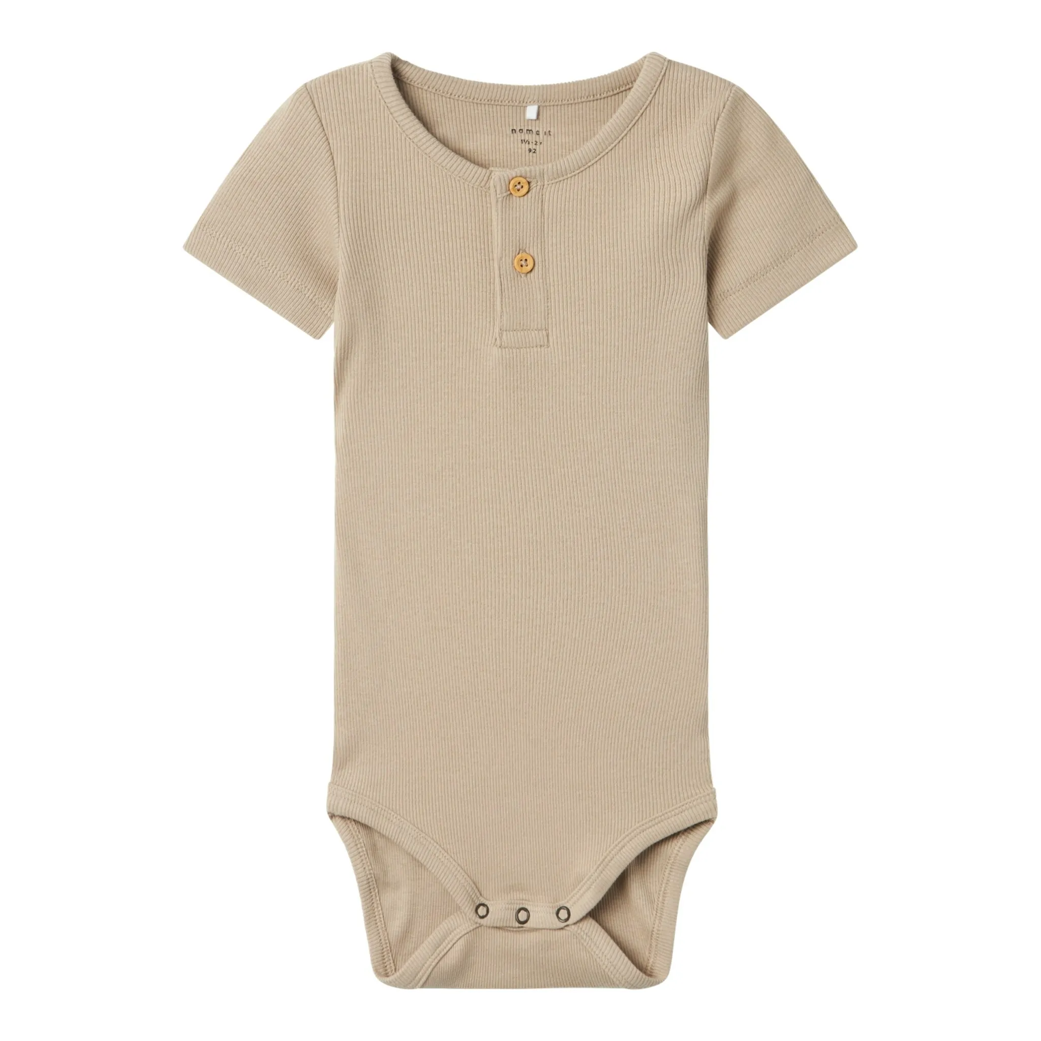 

Name It Боди с короткими рукавами "NBMKAB SS BODY NOOS", цвет Pure Cashmere