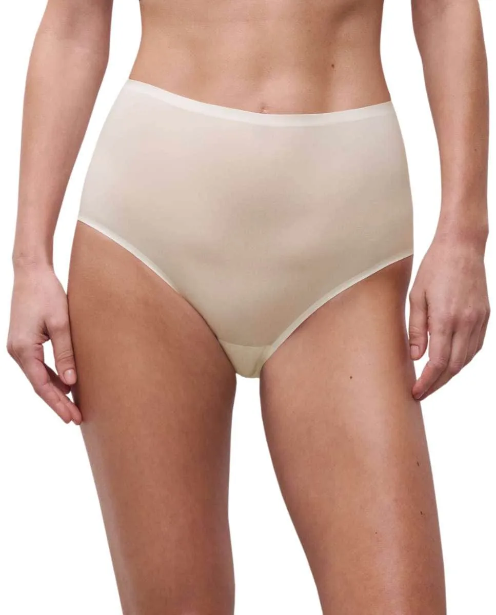 

Бесшовные трусы-слипы SoftStretch с высокой посадкой и эффектом второй кожи Chantelle, пастельно-розовый