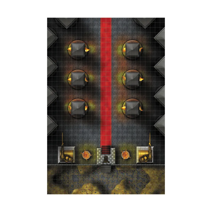 

Коллекционная премиум-карта — Тронный зал, RPG Battle Maps and Mats (Wizkids)