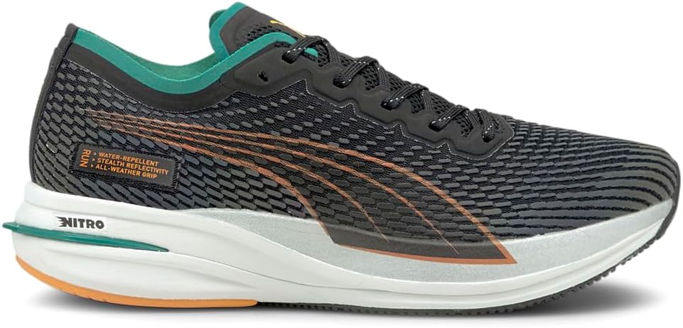 

Мужские беговые кроссовки PUMA Deviate Nitro WTR - черные