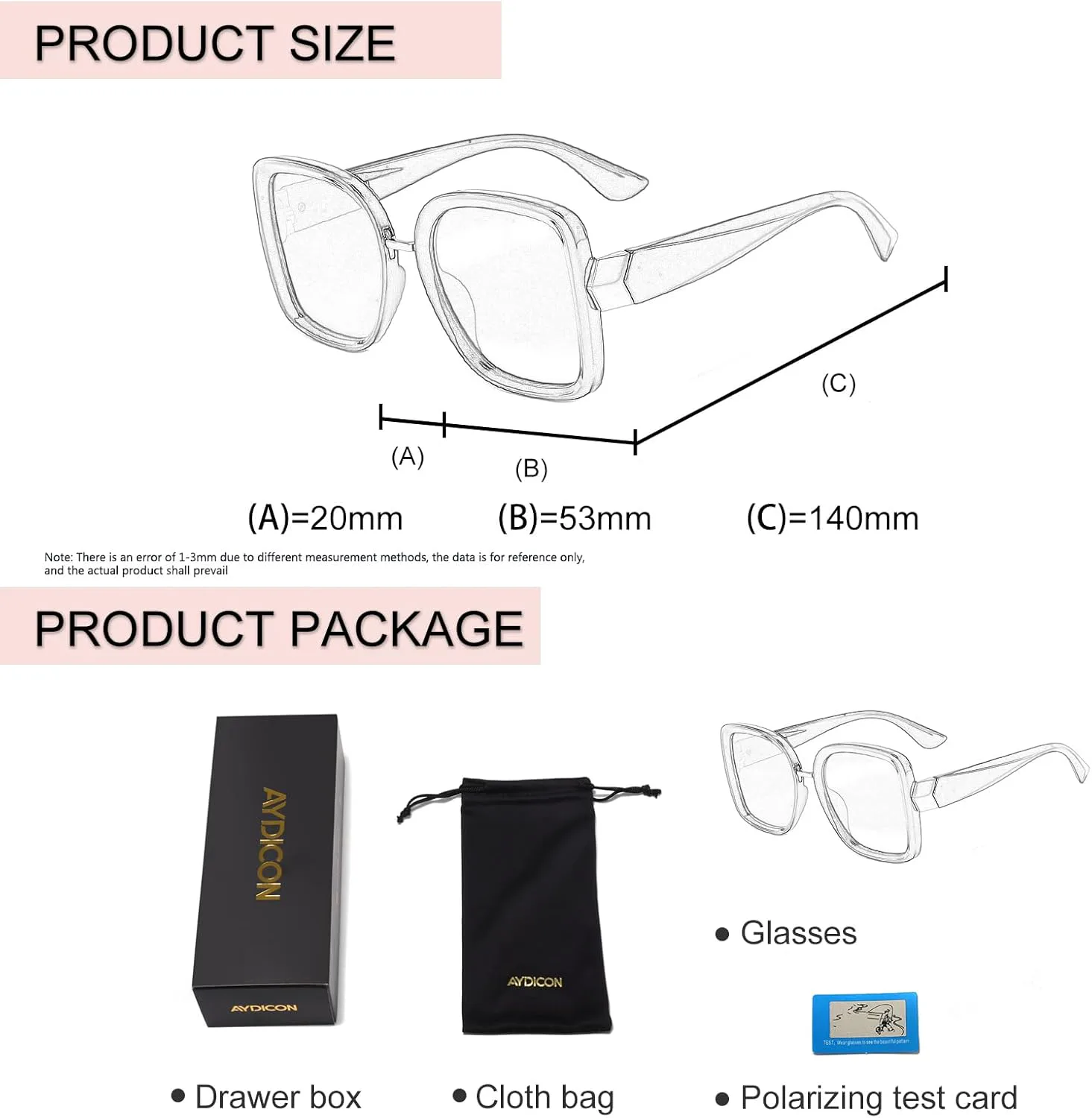 

Модные женские солнцезащитные очки Trendy S.Black с круглыми линзами и поляризацией, защита от УФ-излучения UV 400, модель TJ714 Aydicon, Darkgrey- Lightgrey