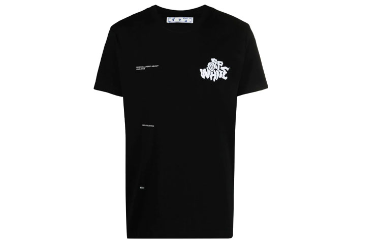 

OFF-WHITE Футболка OFF WHITE SS21 мужская черная