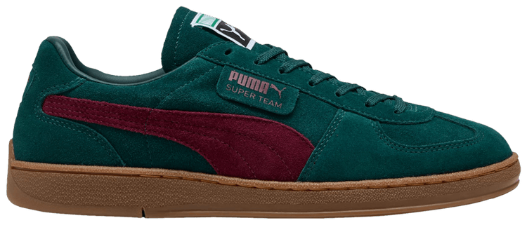 

Кроссовки Puma Super Team 'Green Terrain Ruby Shimmer', зеленый