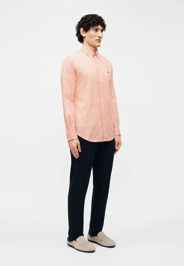 Спортивная рубашка Polo Ralph Lauren, White/Kona Orange — фото 4
