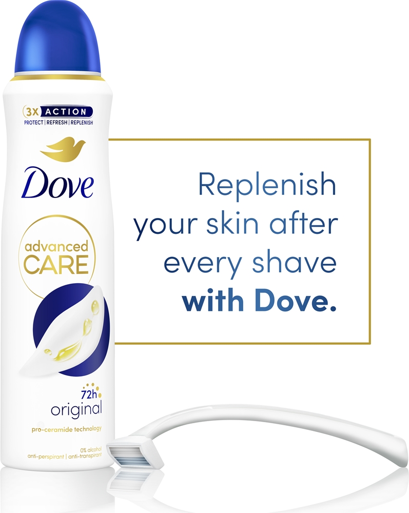 Оригинальный антиперспирант Advanced Care для женщин Dove, 200 мл — фото 3