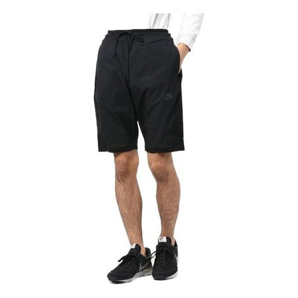 

Шорты men's solid color logo drawstring shorts black Nike, мультиколор