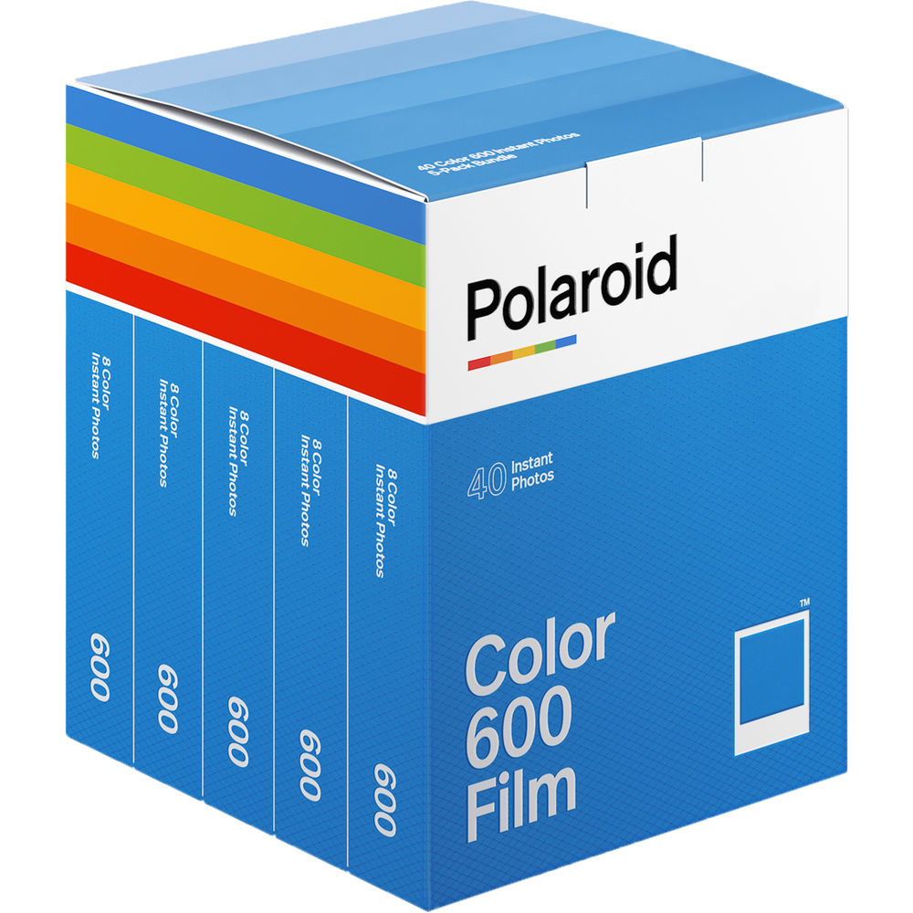 

Мгновенная пленка Polaroid Color 600 Instant Film (5-Pack, 40 Exposures) 006013